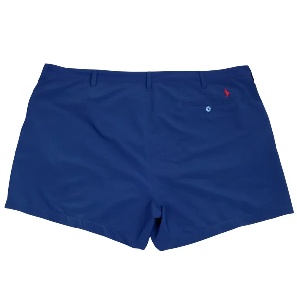 Polo‎ Ralph Lauren Performance Shorts Mens 44 Navy Golf Athletic Embroidered Big